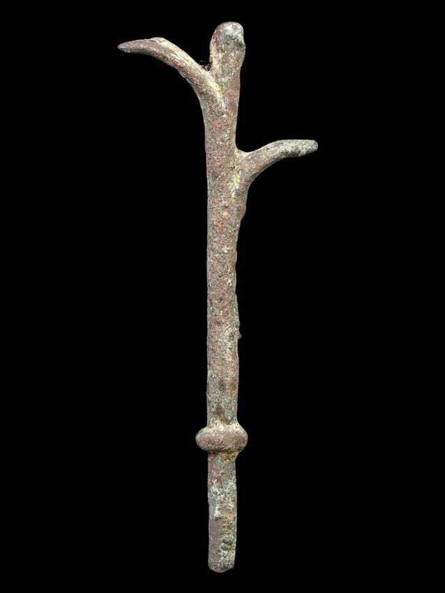 Ancient Luristan Bronze Finial or Harpoon, 1000-650 BCE (1 of 2)