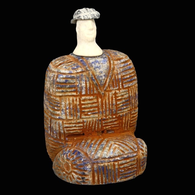 Central Asian Tribal Art Stone Carving Idol Figure Statuette (1 of 4)