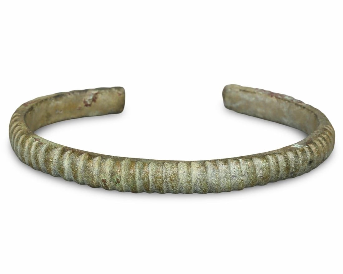 Ancient Celtic Hallstatt Bronze Penannular Bracelet, 1200 BC-450 BC (1 of 3)