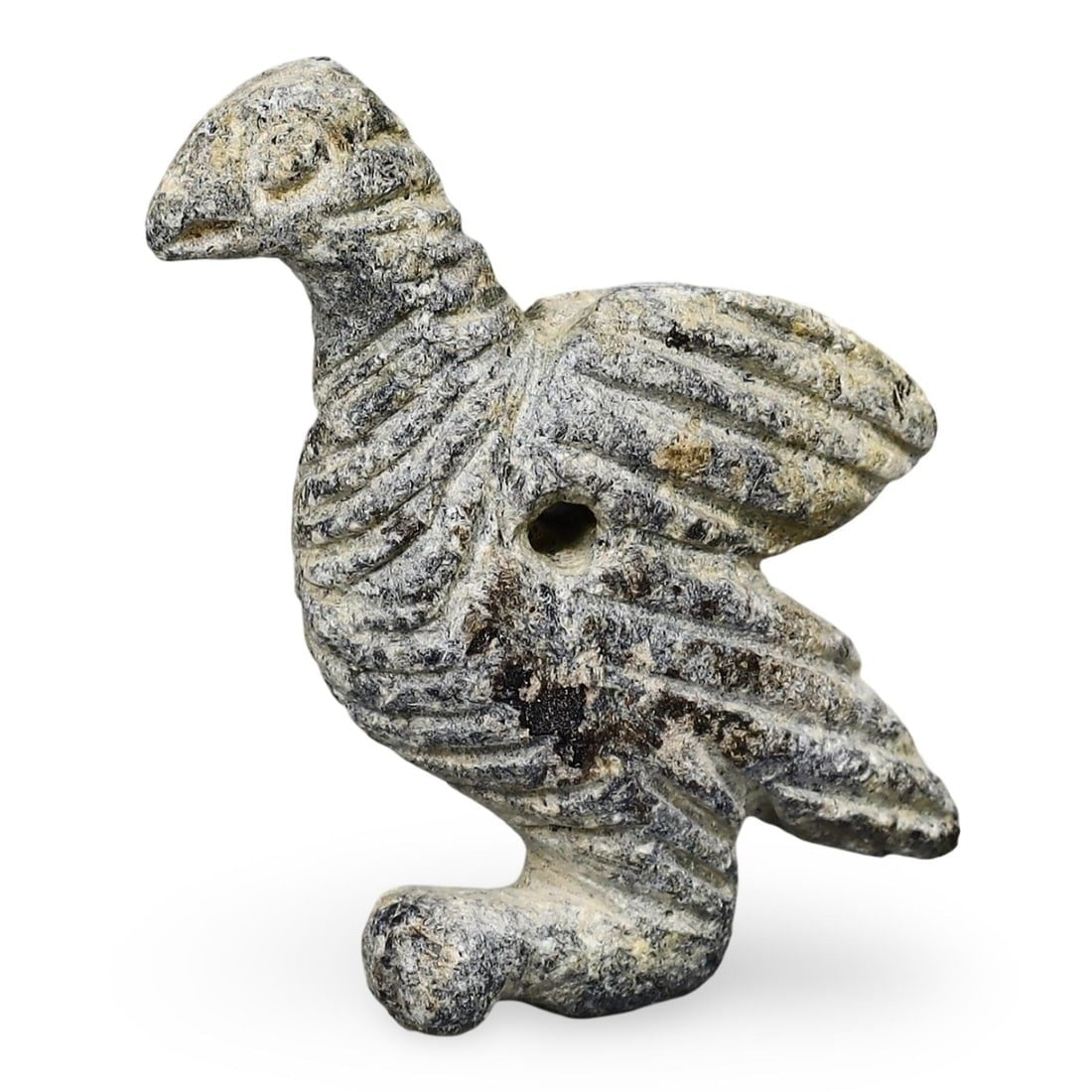 Ancient Egyptian Vulture with Spread Wings Figurine, Late Period-Ptolemaic Period: No reserve is set for any lot; the starting price is the basic price of the lot without reserve. We are delighted to present an extraordinary collection of jewelry and artifacts spanning various histo
