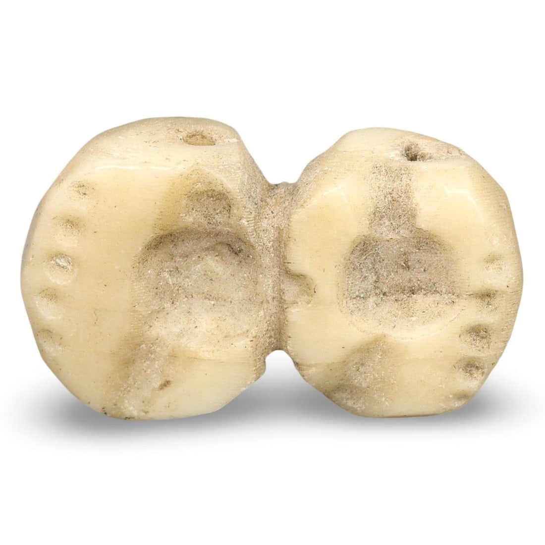 Ancient Afghan Kushan Dynasty Rectangular Segmented Stamp Bead, 2nd Century AD (1 of 2)