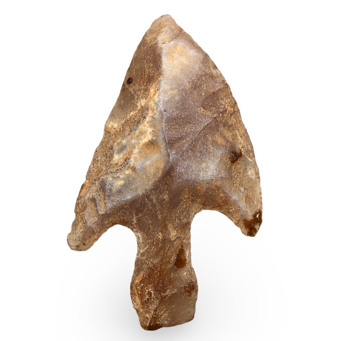 Ancient Neolithic/Bronze Age Flint Arrowhead, 4000BC to 800BC (1 of 2)