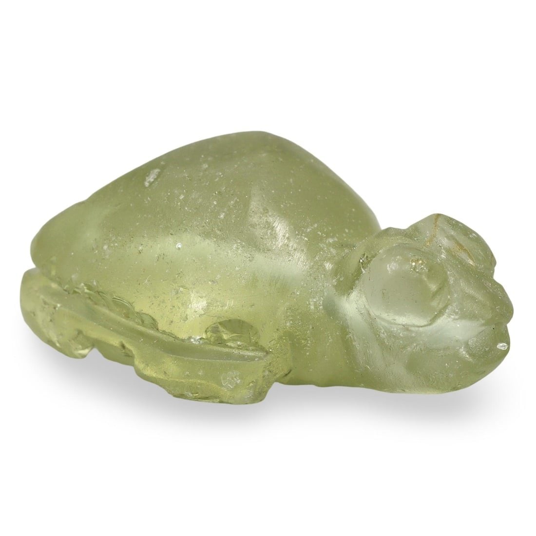 Ancient Burmese Pagan Period Pyu Zoomorphic Tortoise Amulet Bead, 9th-13th Century (1 of 3)