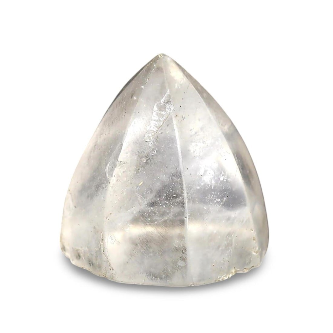 Ancient Greco-Roman Faceted Rock Crystal Weight or Game Piece, 1st-3rd Century AD (1 of 2)