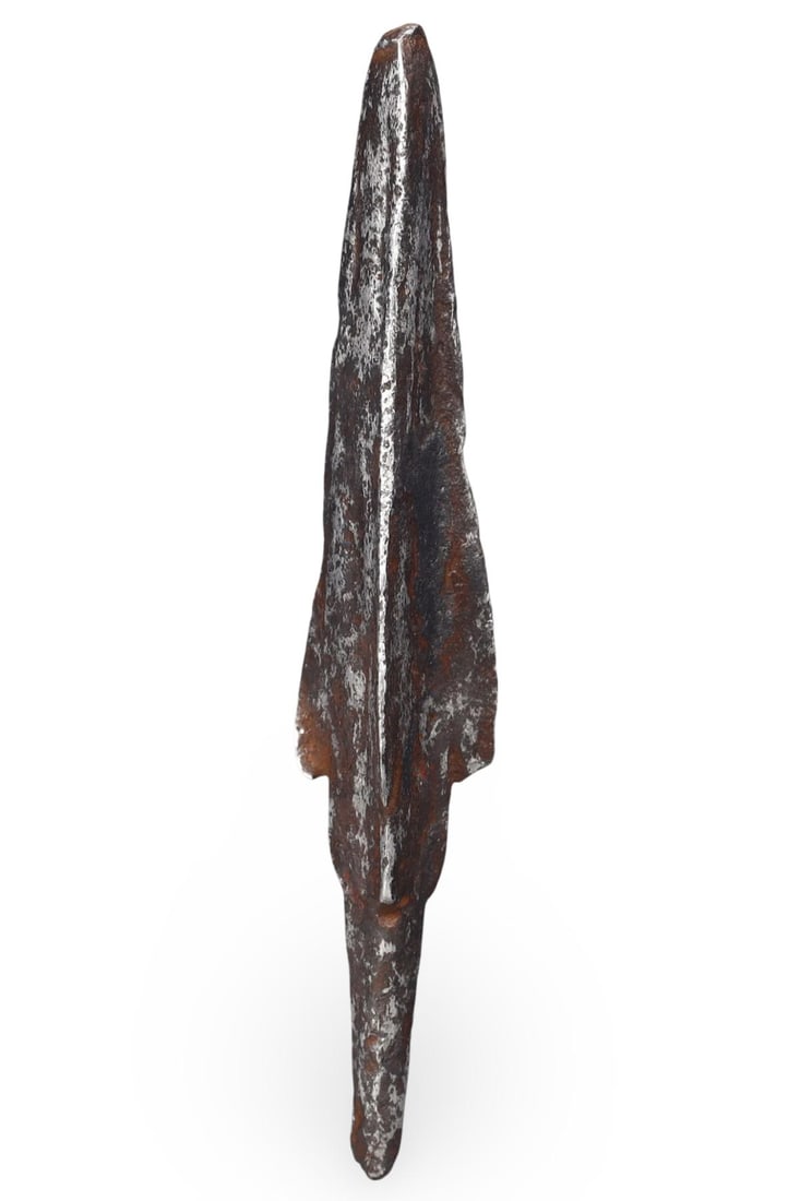 Ancient Scythian Trilobate Bladed Copper Alloy Iron Arrowhead, 7th-3rd Century BC (1 of 2)