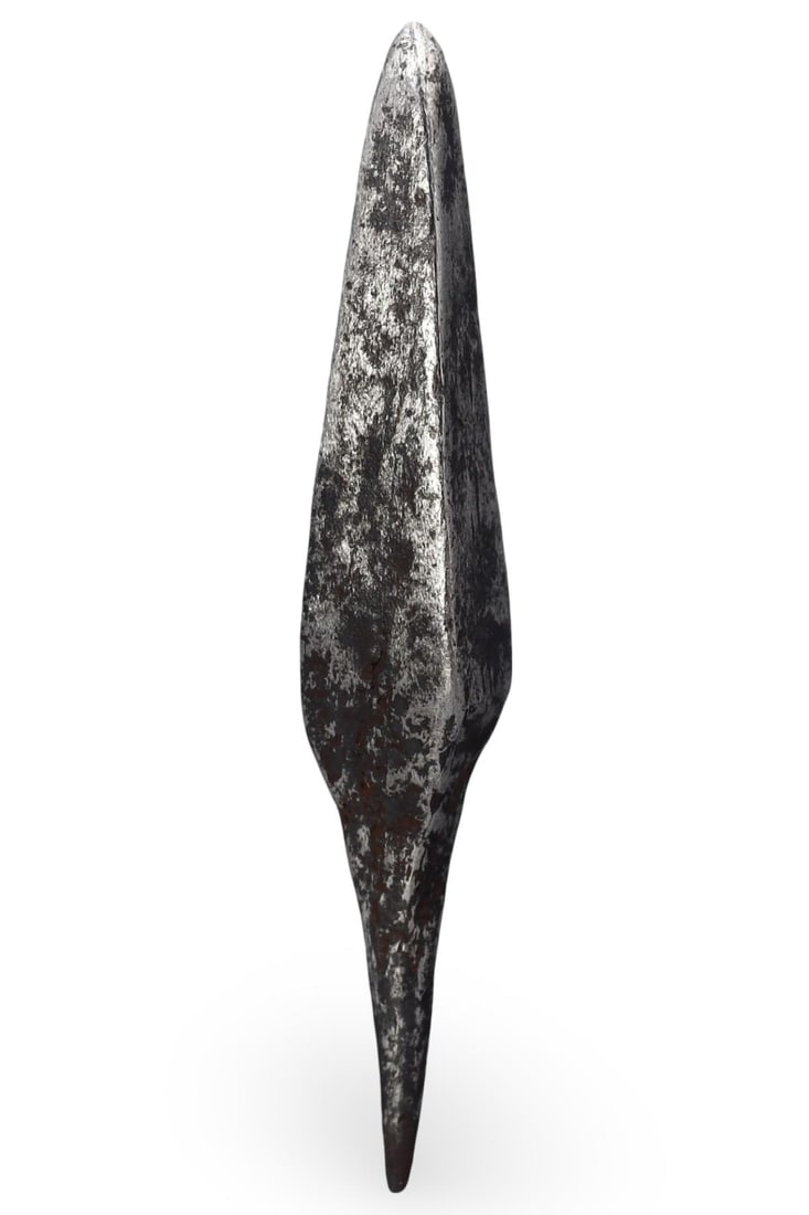 Ancient Roman Iron Arrowhead Square-Headed Pointed Tang, 2nd-3rd Century A.D. (1 of 2)