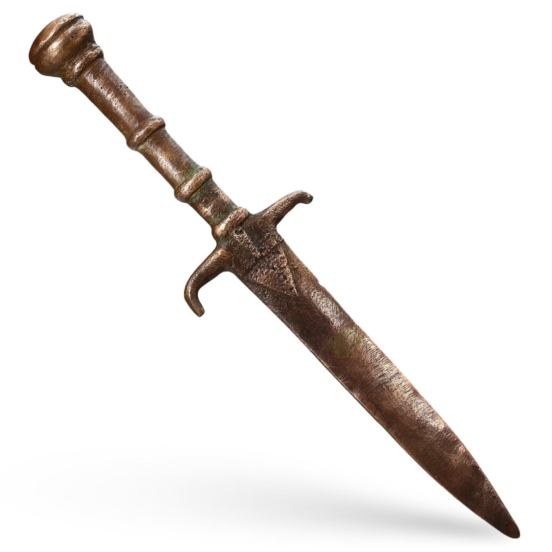 Post Medieval European Decorative Dagger Knife with Banded Handle, 16th-19th Century (1 of 4)