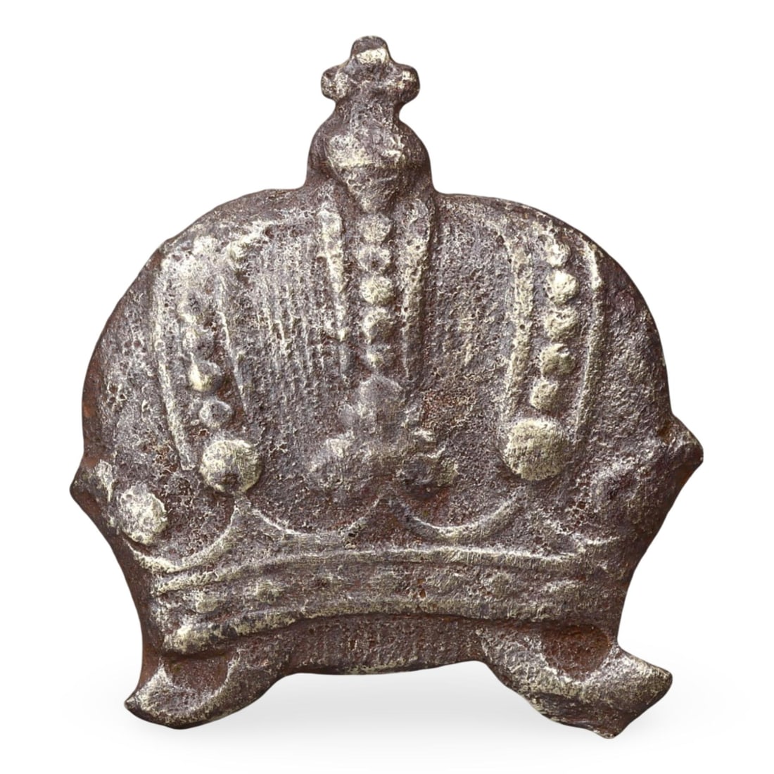 Post Medieval Great Britain Badge of Rank King's Crown, 17th-19th Century (1 of 2)
