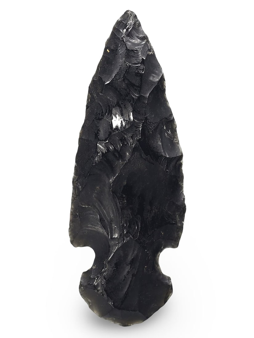 Authentic Ancient Native American Flint Arrowhead Prehistoric Artifact (1 of 2)