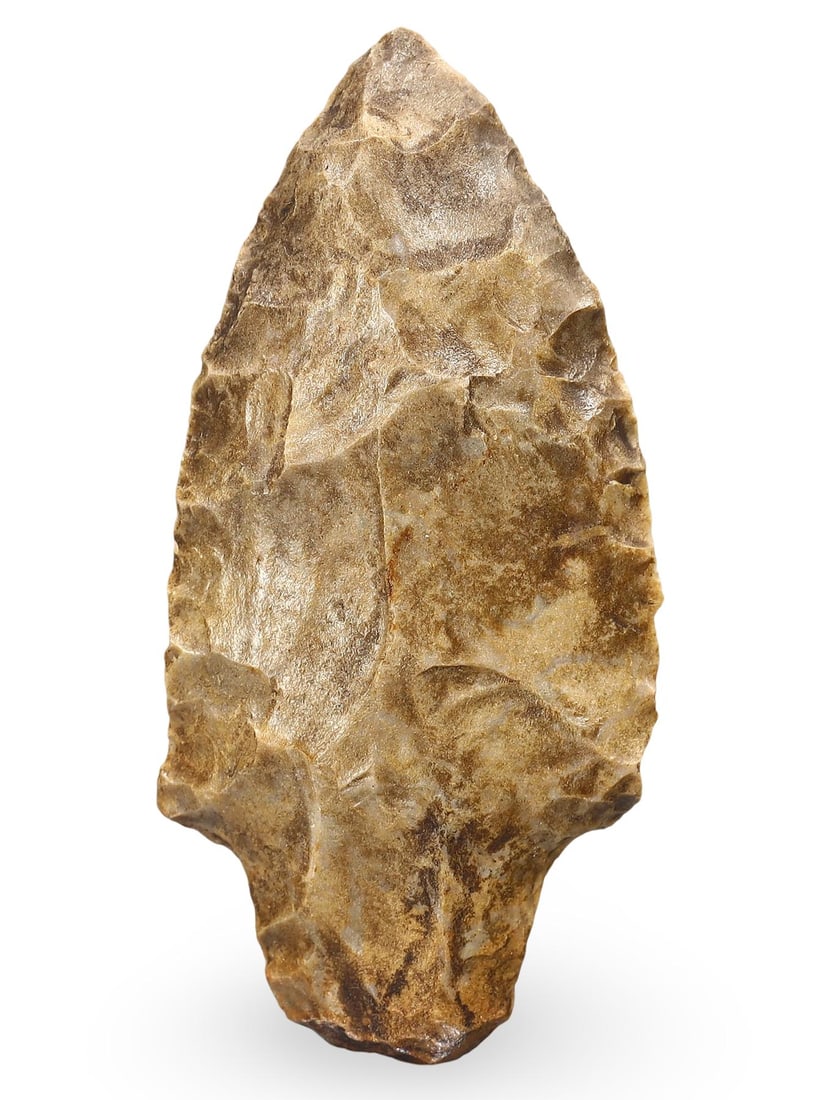 Authentic Ancient Native American Flint Arrowhead Prehistoric Artifact (1 of 2)