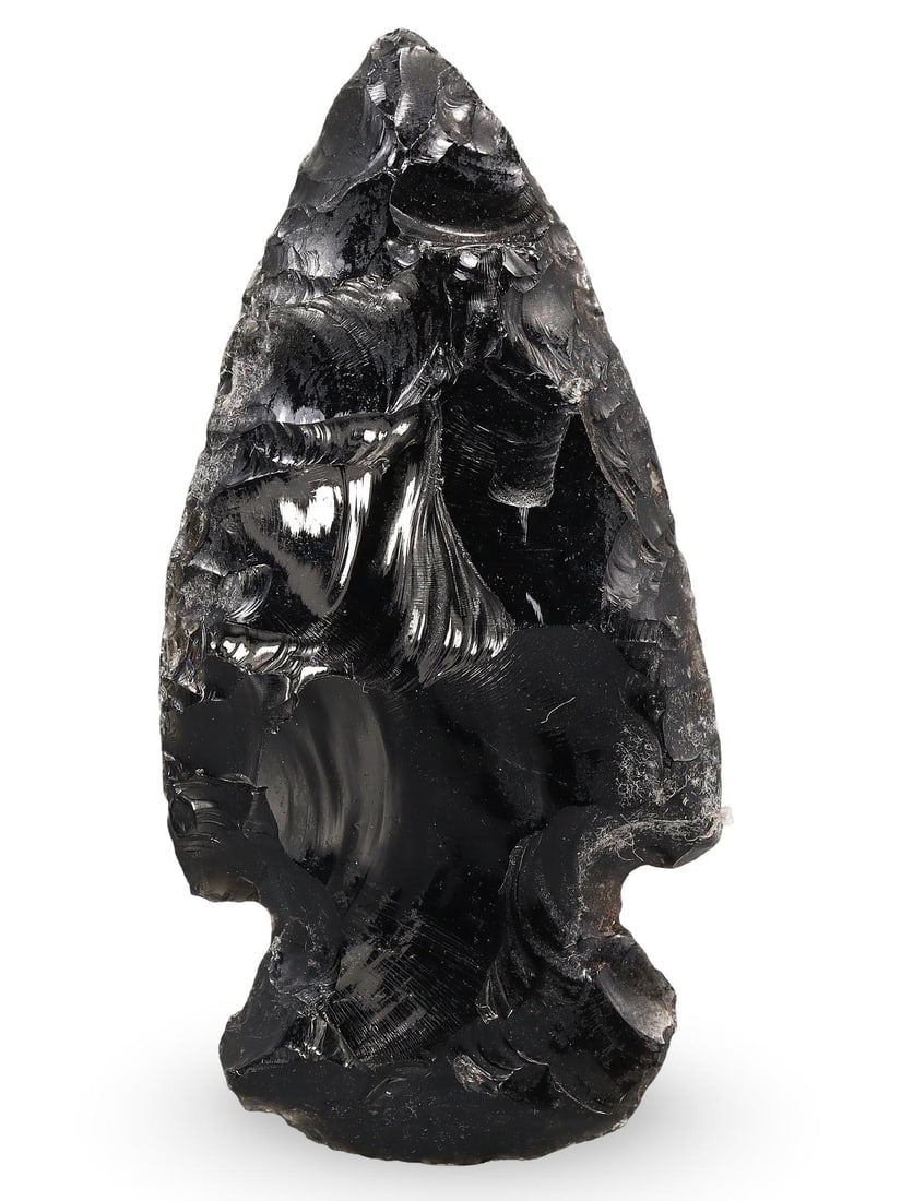 Authentic Ancient Native American Flint Arrowhead Prehistoric Artifact (1 of 2)