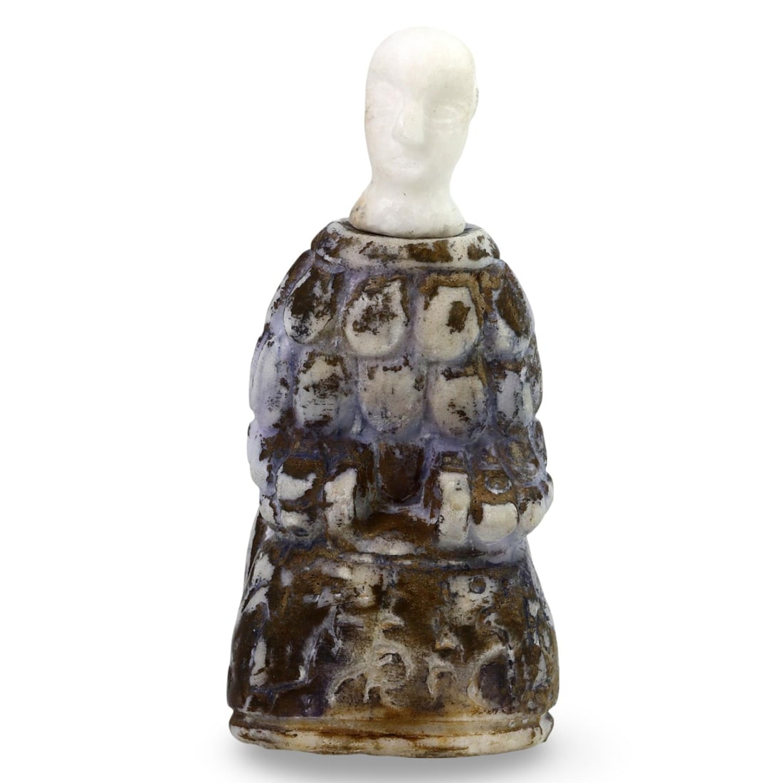 Ancient Bactrian Margiana Marble Idol Figurine, 3rd-2nd Millennium BCE (1 of 4)