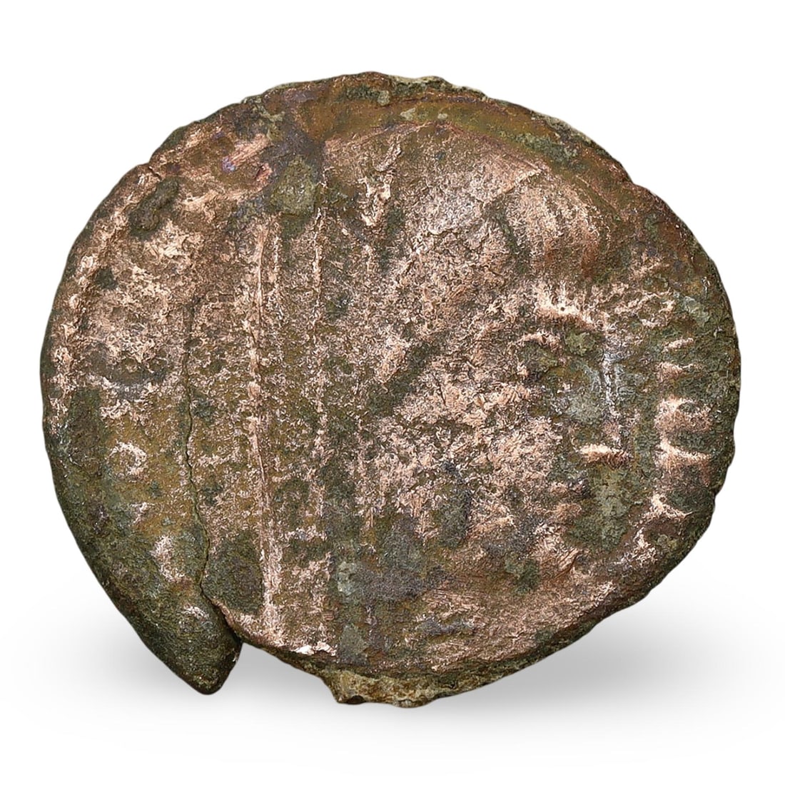 Ancient Roman Imperial Bronze Coin, 1st-4th Century AD (1 of 2)
