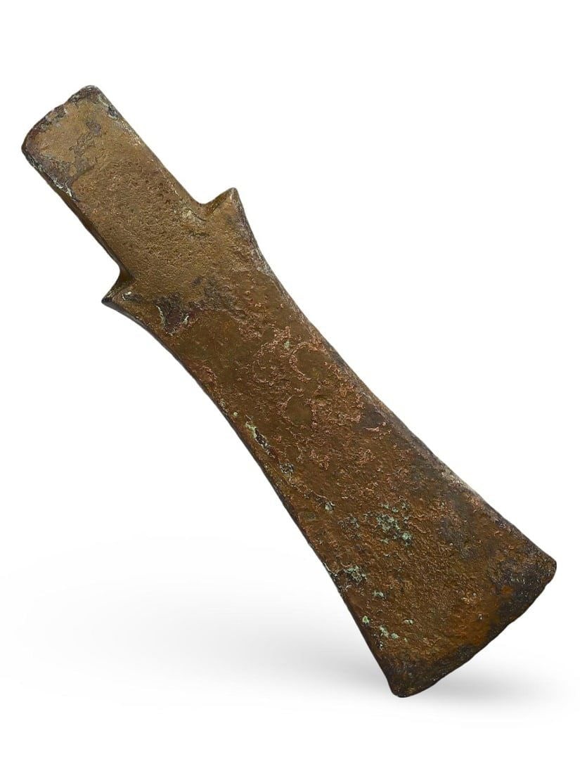 Ancient Greco-Scythian Sagaris Anthropomorphic Bronze Battle Axe, c. 600-400 BC (1 of 3)