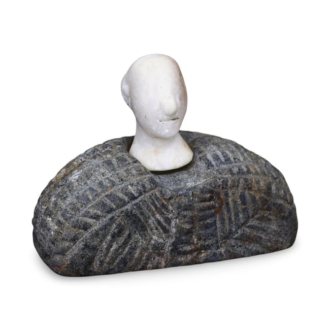 Central Asian Tribal Art Stone Carving Idol Figure Statuette (1 of 3)