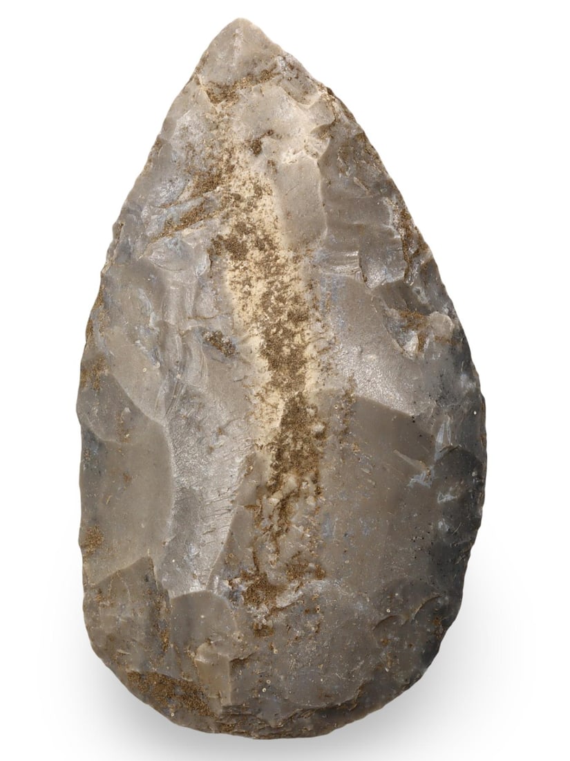 Authentic Ancient Native American Flint Arrowhead Prehistoric Artifact (1 of 2)