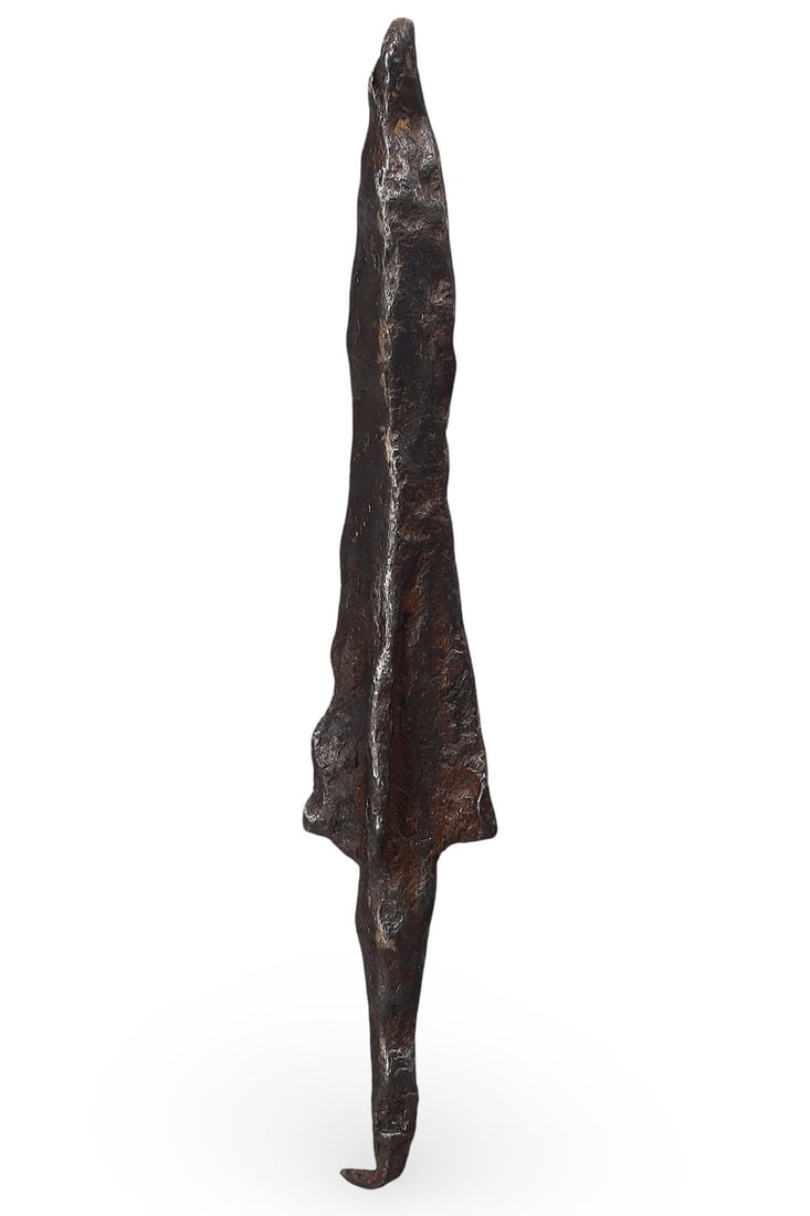 Ancient Scythian Trilobate Bladed Copper Alloy Iron Arrowhead, 7th-3rd Century BC (1 of 2)