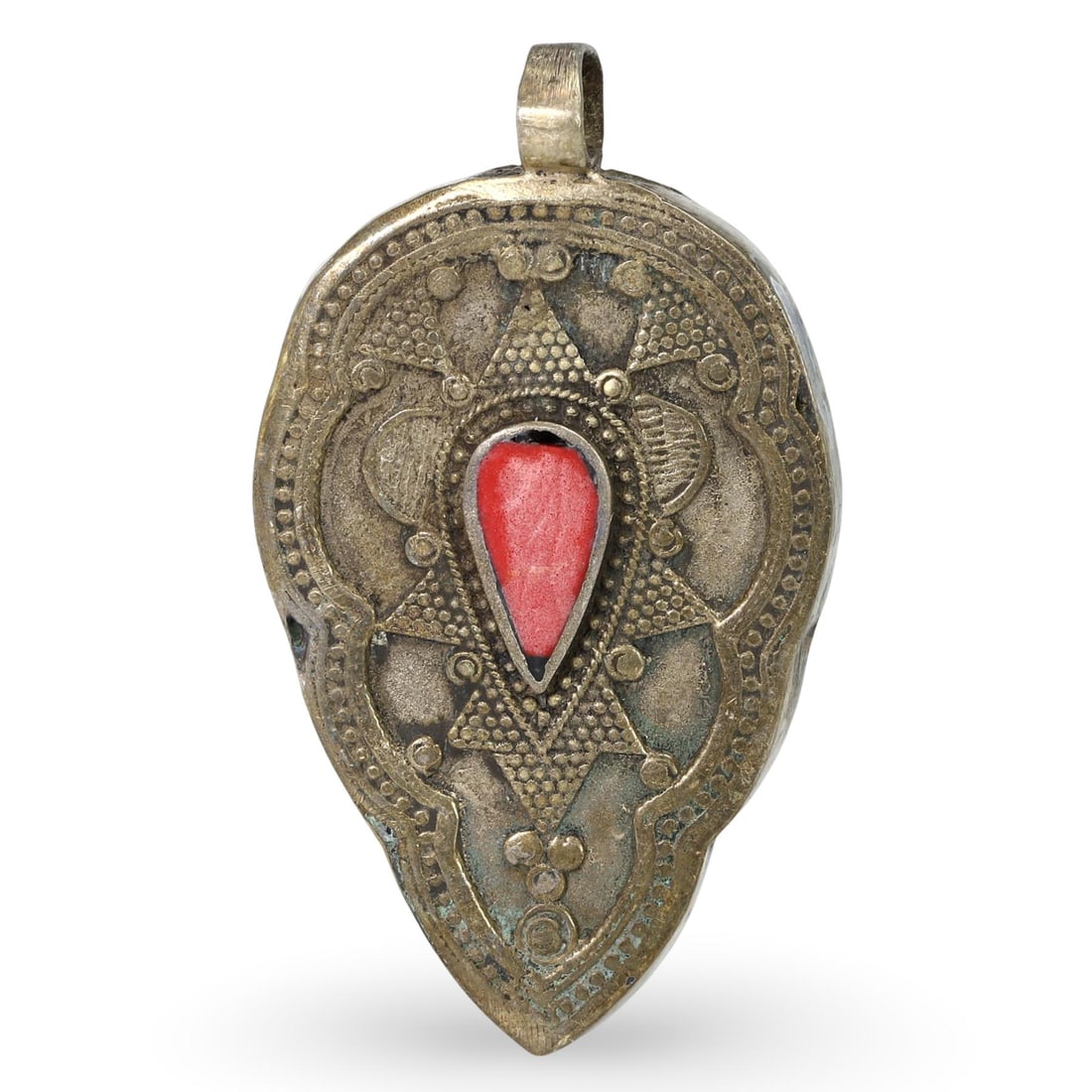 Post Medieval Qajar Dynasty Intricate Pseudo Filigree Amulet, 17th-19th Century (1 of 2)