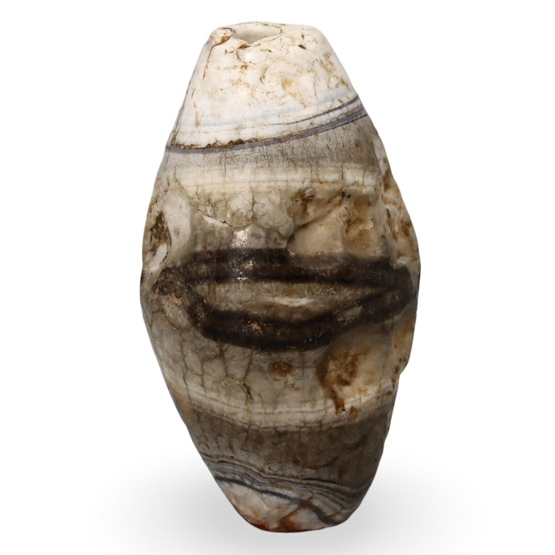 Ancient Sino-Tibetan Agate Chung Dzi Bead, 5th Century (1 of 2)