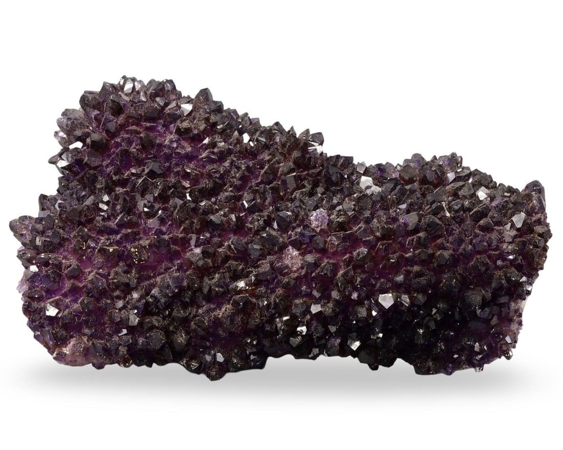 Exquisite Deep Purple Uruguayan Amethyst Geode Specimen (1 of 2)