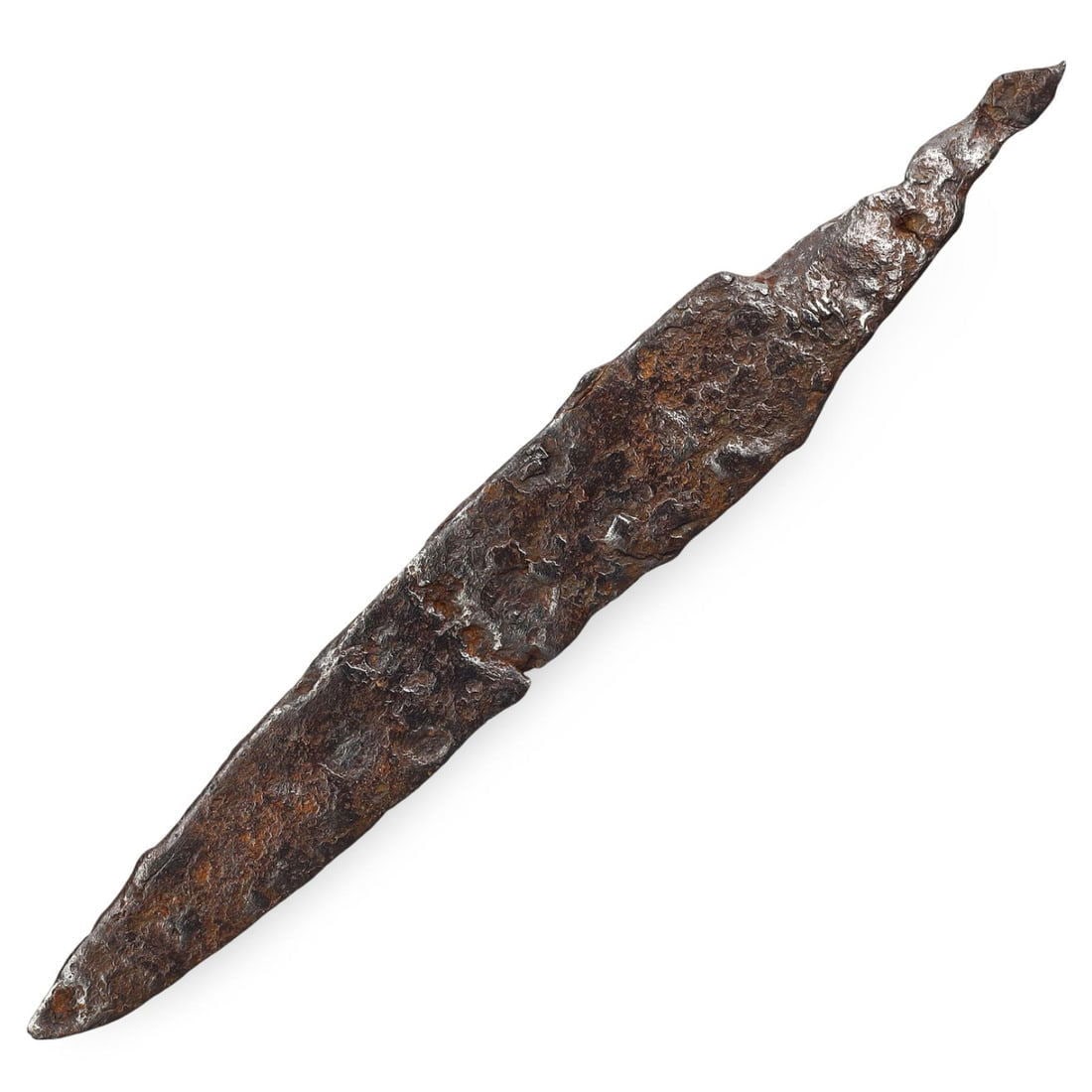 Ancient Germanic Iron Tanged Dagger Blade or Spearhead, 1st-8th Century (1 of 2)
