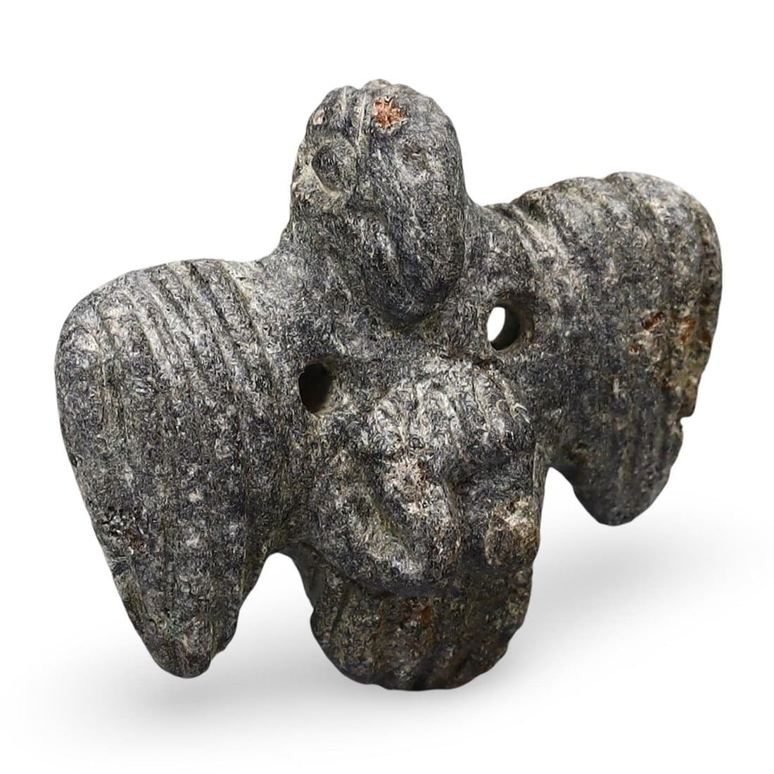 Ancient Egyptian Vulture with Spread Wings Figurine, Late Period-Ptolemaic Period: No reserve is set for any lot; the starting price is the basic price of the lot without reserve. We are delighted to present an extraordinary collection of jewelry and artifacts spanning various histo