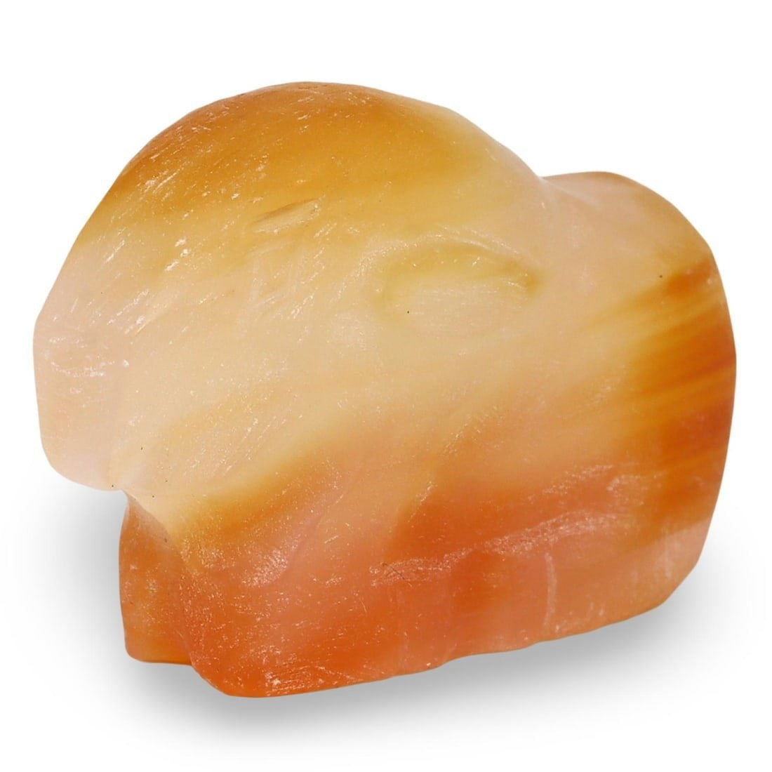Ancient Kushan Gandhara Period Carved Carnelian Lion Amulet, 1st-5th Century: This carved carnelian lion amulet originates from the Kushan Gandhara Period, dating back to the 1st-5th century. The Kushan Empire, which flourished in the regions of modern-day Afghanistan, Pakistan