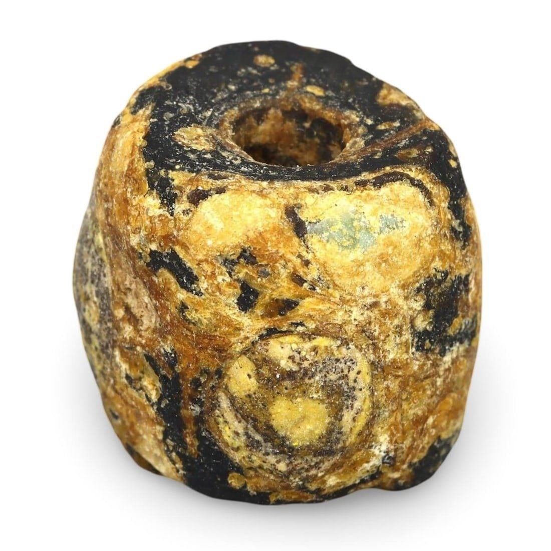 Ancient Hellenistic Greek Glass Eye Bead, 3rd-1st Century BCE (1 of 2)