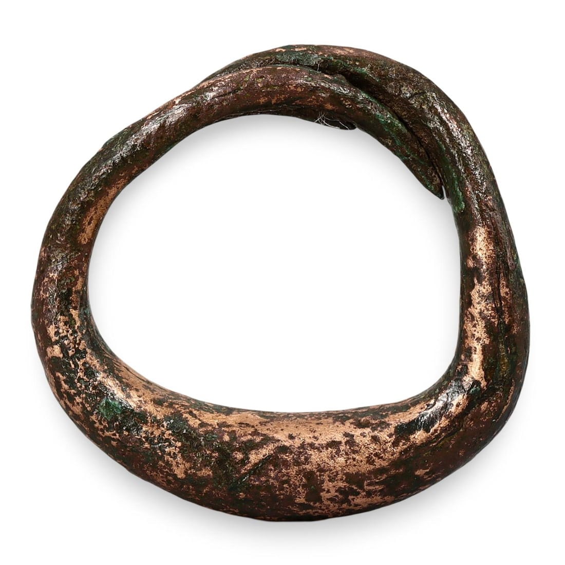 Ancient Medieval Viking Bronze Finger Ring / Penannular Brooch, 10th-11th Century (1 of 2)