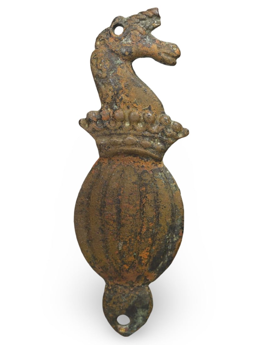 Ancient Medieval Late Anglo-Saxon Equestrian Belt Buckle, 5th-10th Century (1 of 3)