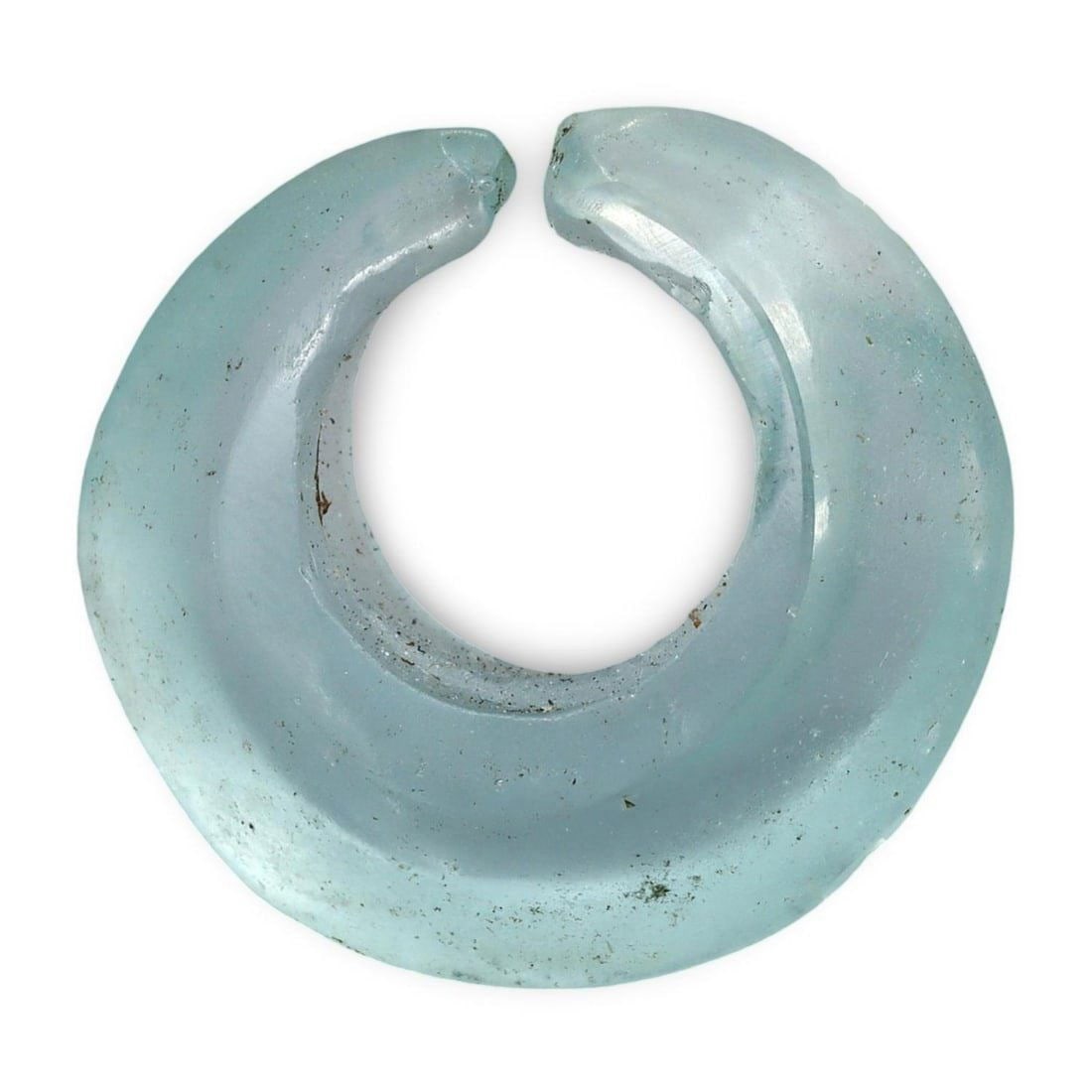 Early Anglo-Saxon Squat Barrel-Shaped Monochrome Glass Bead, Early 5th - Mid 7th Century: [No Reserve] Hi everyone, I am Mark, curating this special World's Beads Treasure Hunt for UNICEF. Every lot starts at just $15 with no reserve, no matter the cost. You determine the final price! We'v