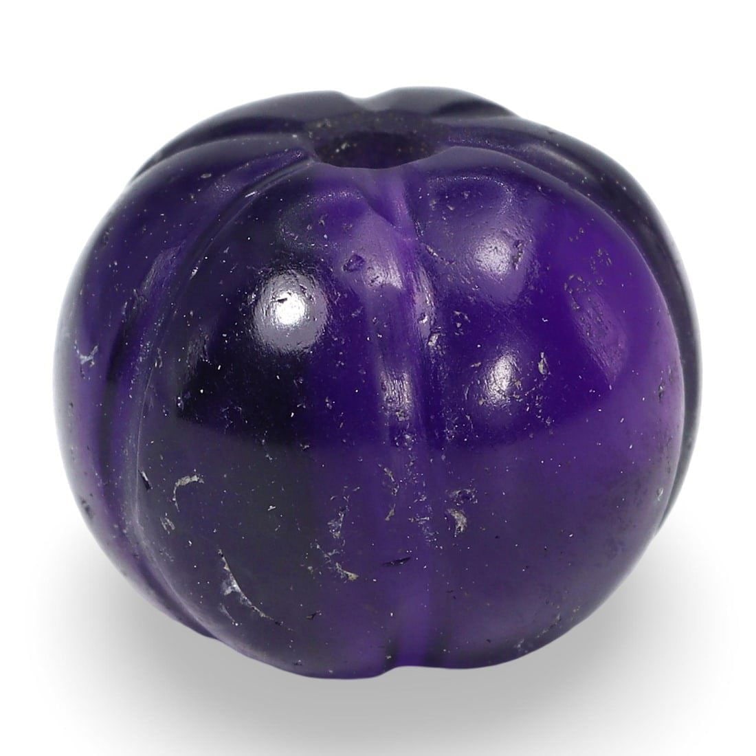 Post Medieval Mughal Empire Carved Melon-seed Amethyst Bead, 17th-18th Century: [No Reserve] Hi everyone, I am Mark, curating this special World's Beads Treasure Hunt for UNICEF. Every lot starts at just $15 with no reserve, no matter the cost. You determine the final price! We'v