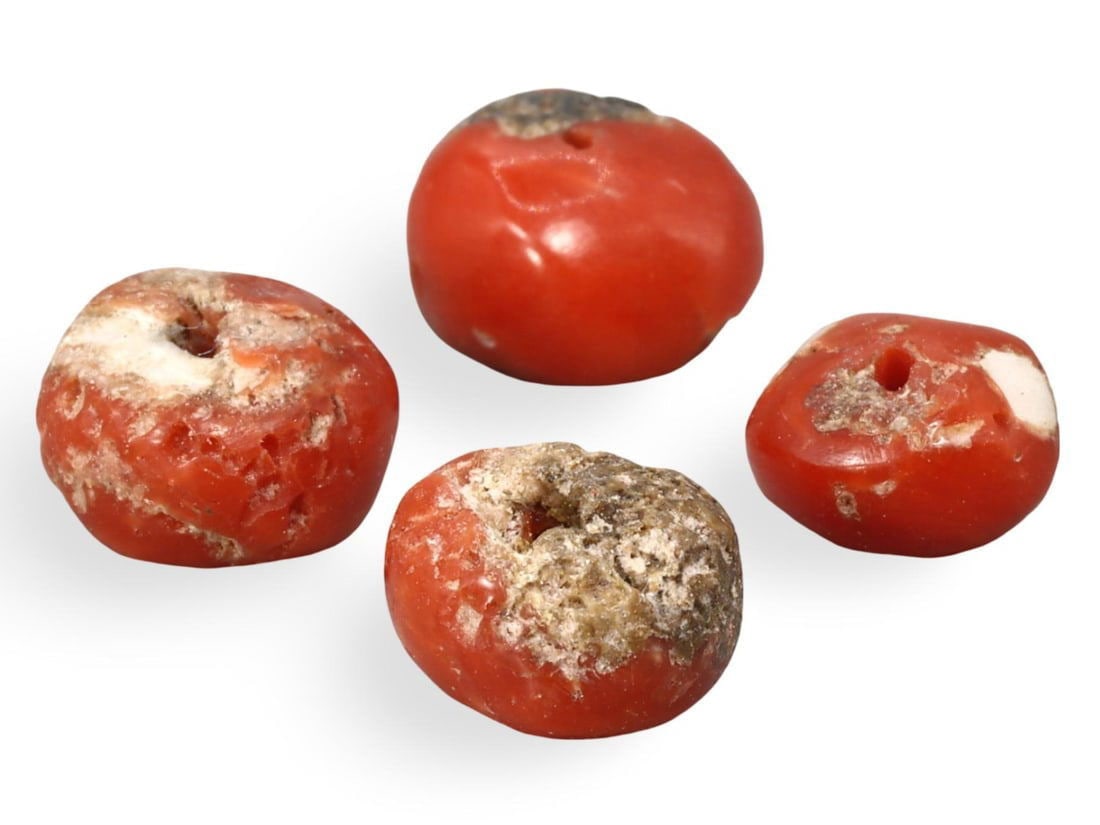 Post Medieval Sino-Tibetan Red Coral Beads, 16th-19th Century: [No Reserve] Hi everyone, I am Mark, curating this special World's Beads Treasure Hunt for UNICEF. Every lot starts at just $15 with no reserve, no matter the cost. You determine the final price! We'v