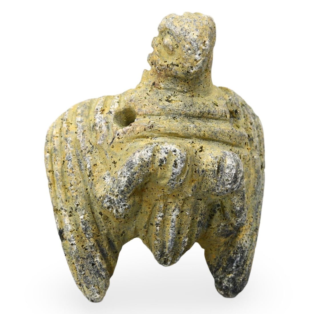 Ancient Egyptian Vulture with Spread Wings Figurine, Late Period-Ptolemaic Period, 664-30 BC: [No Reserve] Hi everyone, I am Mark, curating this special World's Beads Treasure Hunt for UNICEF. Every lot starts at just 15 with no reserve, no matter the cost. You determine the final price! We've