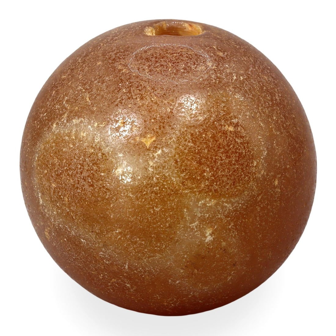 Ancient Early Medieval Eurasia Silk Road Agate Weight Bead, 5th-10th Century (1 of 2)