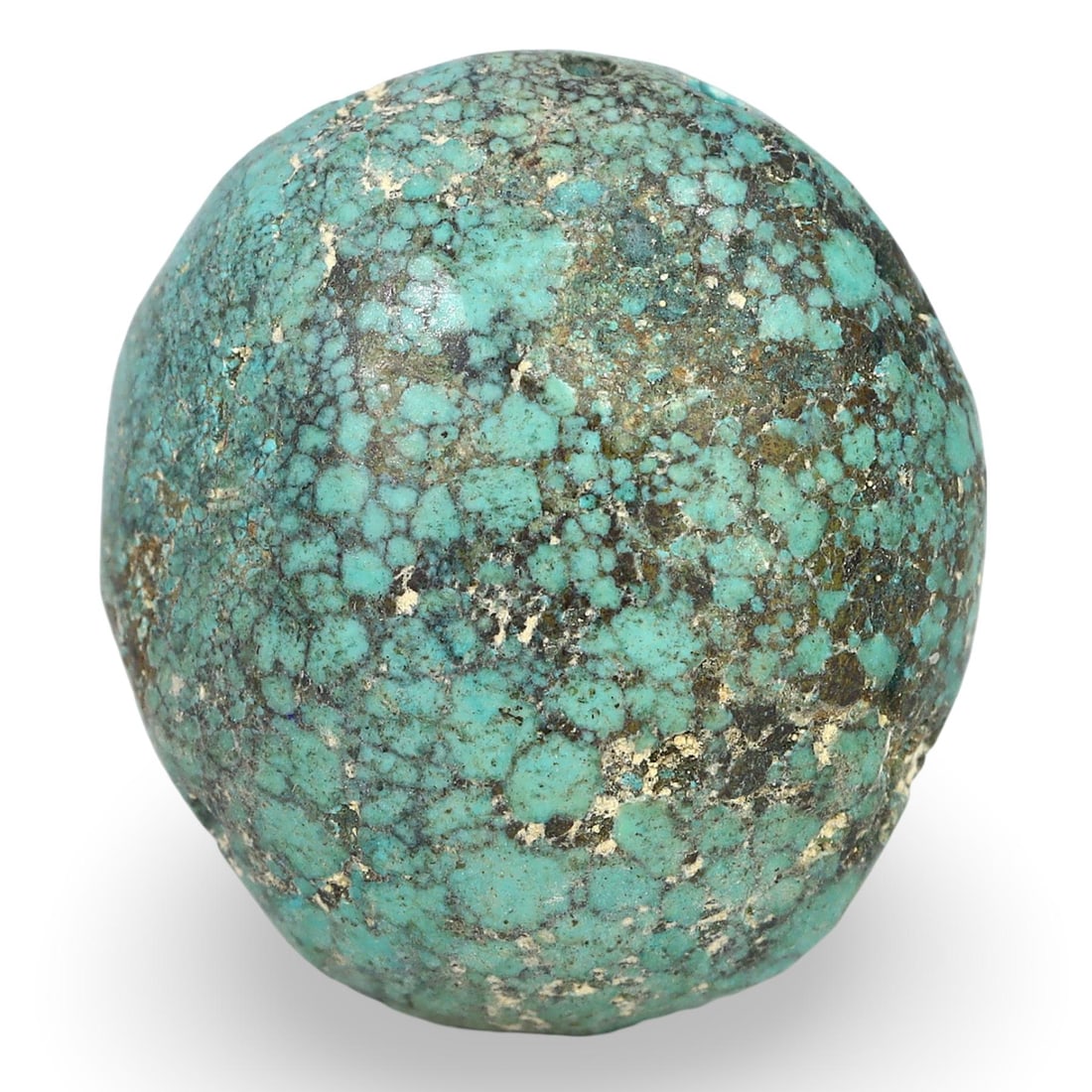 Antique Sino-Tibetan Turquoise Bead: [No Reserve] Hi everyone, I am Mark, curating this special World's Beads Treasure Hunt for UNICEF. Every lot starts at just 15 with no reserve, no matter the cost. You determine the final price! We've