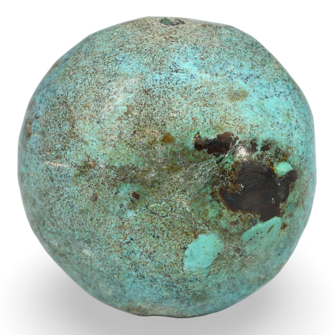 Antique Sino-Tibetan Turquoise Bead: [No Reserve] Hi everyone, I am Mark, curating this special World's Beads Treasure Hunt for UNICEF. Every lot starts at just 15 with no reserve, no matter the cost. You determine the final price! We've