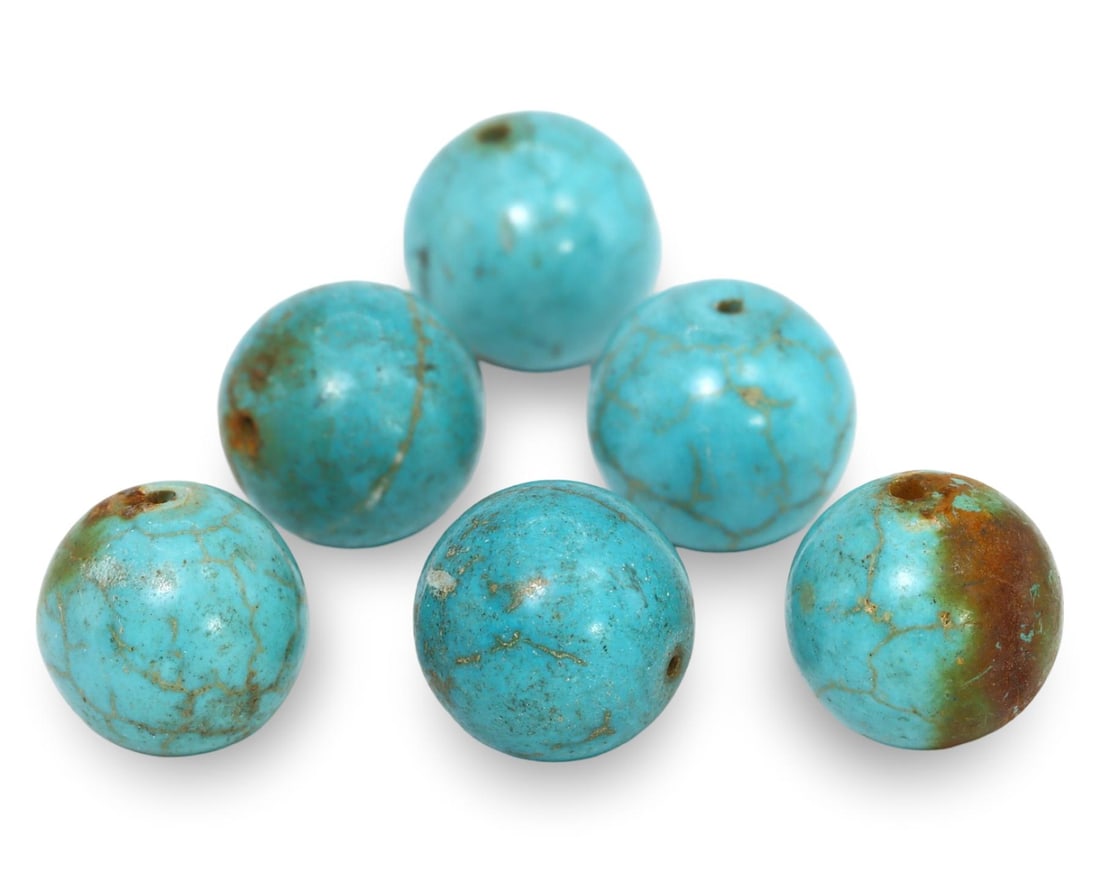 Antique Sino-Tibetan Turquoise Beads: [No Reserve] Hi everyone, I am Mark, curating this special World's Beads Treasure Hunt for UNICEF. Every lot starts at just 15 with no reserve, no matter the cost. You determine the final price! We've