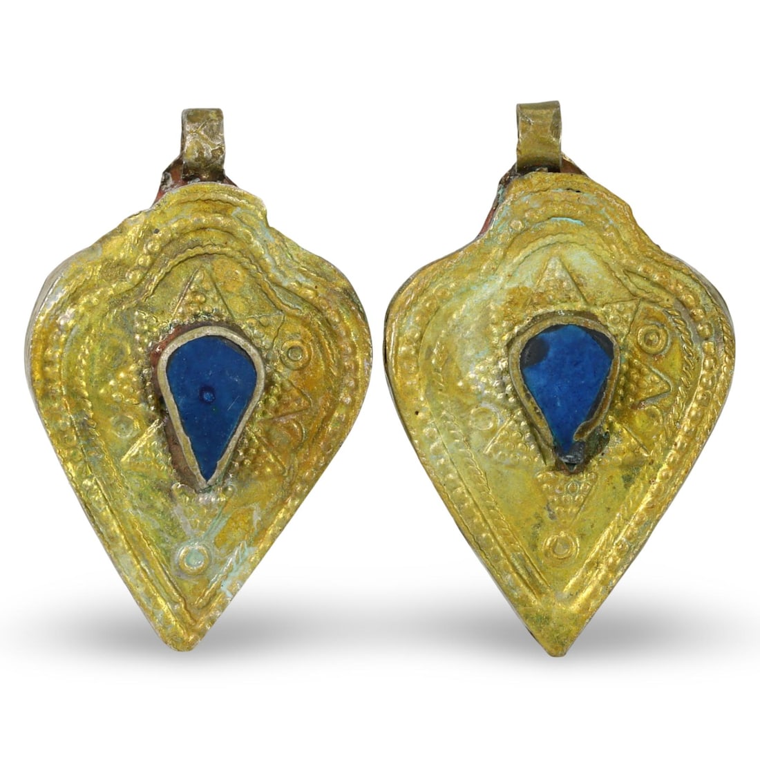 Antique Qajar Dynasty Gold Gilt Silver Amulet Lockets: [No Reserve] Hi everyone, I am Mark, curating this special World's Beads Treasure Hunt for UNICEF. Every lot starts at just 15 with no reserve, no matter the cost. You determine the final price! We've