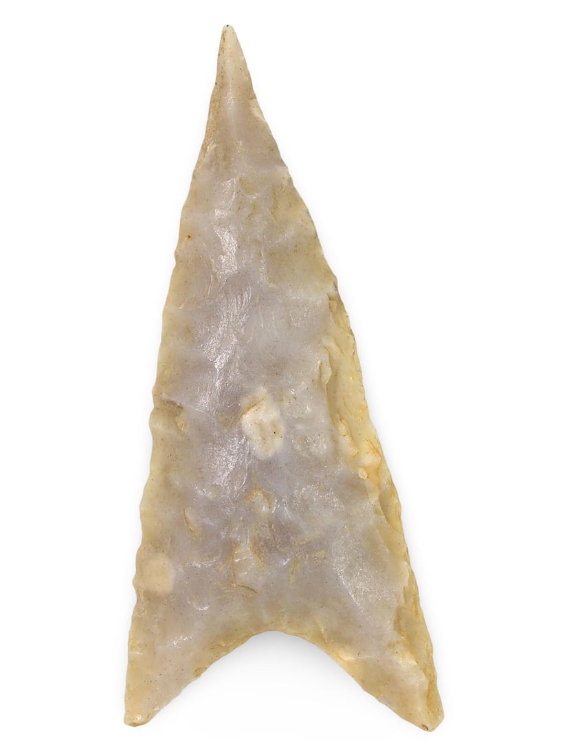 Authentic Ancient Native American Flint Arrowhead Prehistoric Artifact (1 of 2)