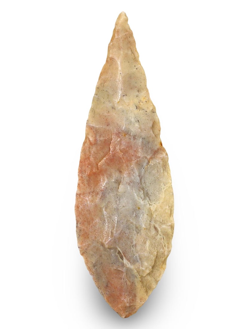 Authentic Ancient Native American Flint Arrowhead Prehistoric Artifact (1 of 2)