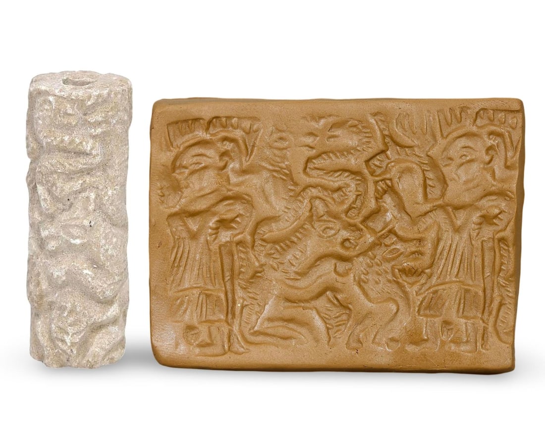 Antique Near Eastern Cylinder Seal (1 of 3)