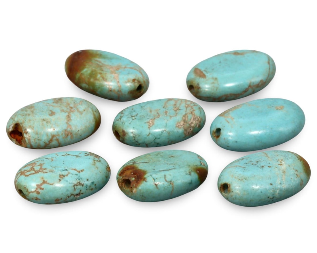 Antique Sino-Tibetan Turquoise Beads: [No Reserve] Hi everyone, I am Mark, curating this special World's Beads Treasure Hunt for UNICEF. Every lot starts at just 15 with no reserve, no matter the cost. You determine the final price! We've