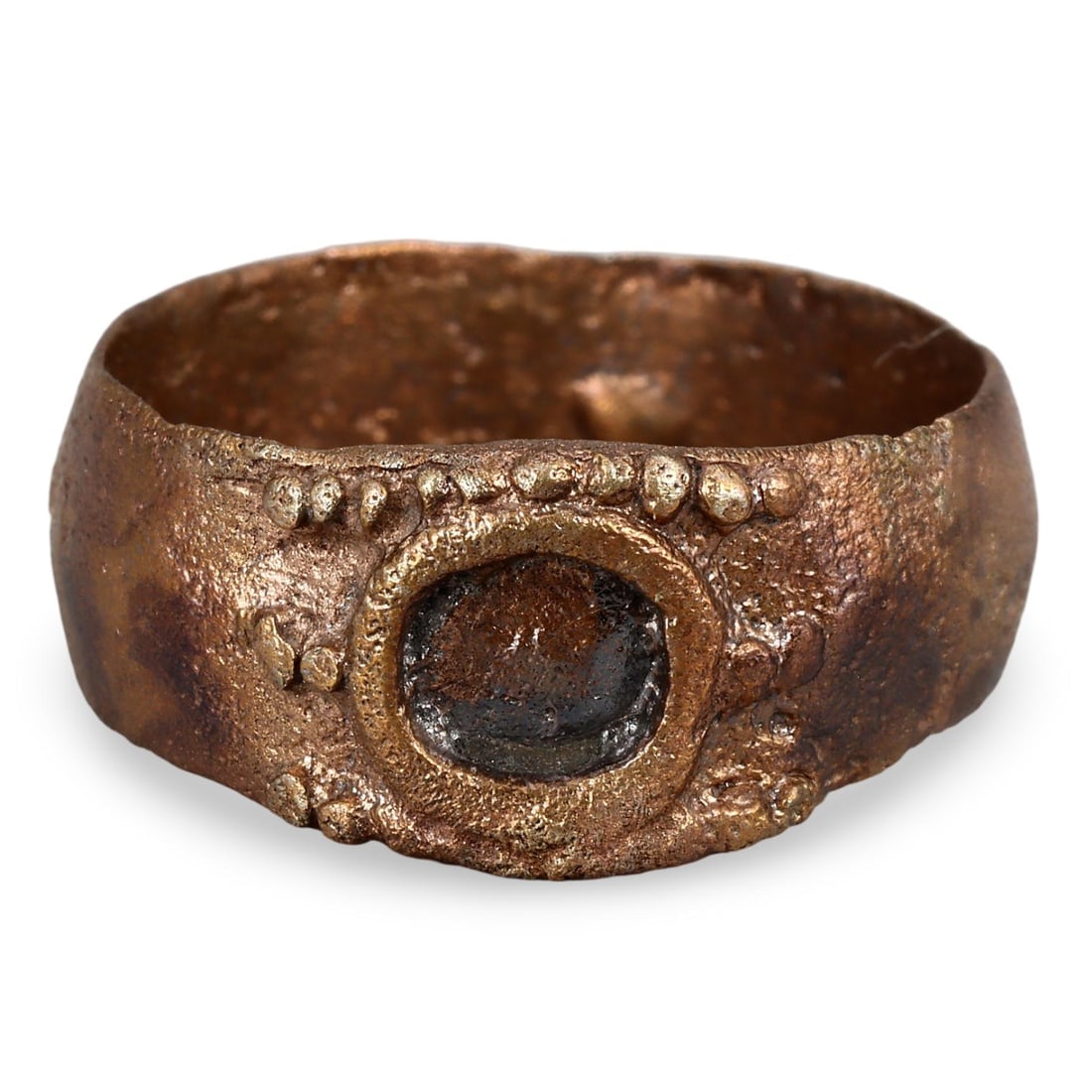 Authentic Ancient Medieval Viking / Celtic / Anglo-Saxon Bronze Ring, 11th-13th Century: [No Reserve] Welcome to Auction 28 - Classical Medieval Coins & Relics! This exclusive event showcases an extraordinary collection of classical coins and authentic Viking to Medieval bronze jewelry. O
