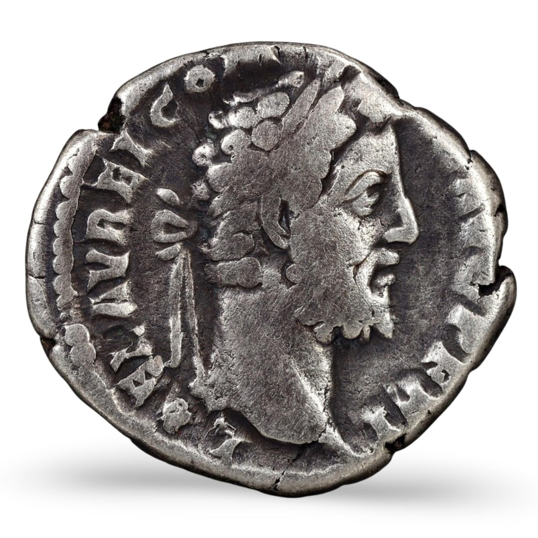 Authentic Ancient Roman Silver Denarius Coin, (17mm, 2.96g) (1 of 2)