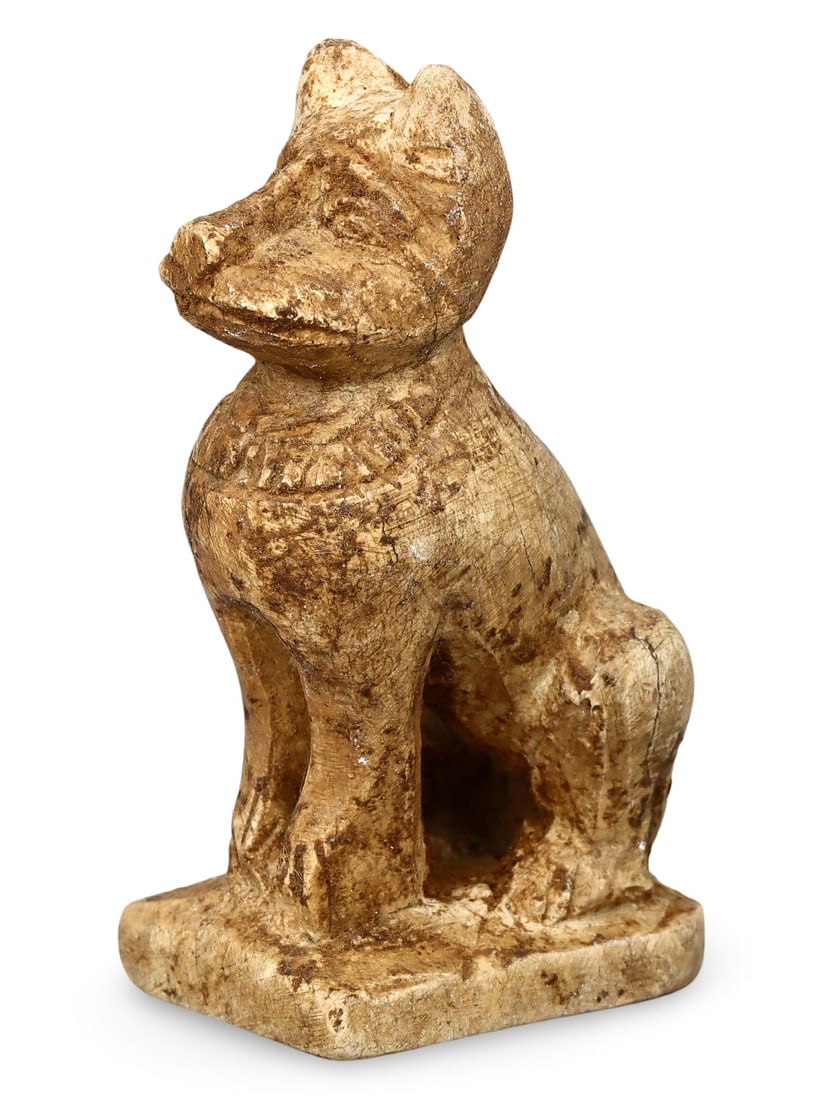 Antique Post Medieval Egyptian Grand Tour Bastet Cat Figurine (1 of 2)