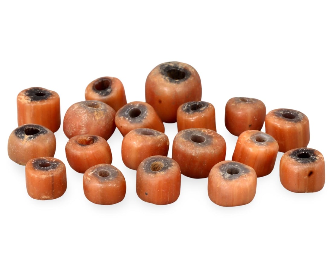Antique Indo-Pacific Coral Glass Trade Beads Collection: [No Reserve] Welcome to Auction 29 - No Reserve Tribal Treasures & Collector Beads! This special auction offers an incredible selection of collectible beads and tribal jewelry, all with no reserve. Ev