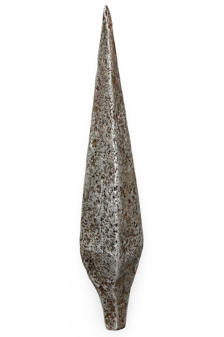 Ancient Roman Iron Arrowhead Square-Headed Pointed Tang, 2nd-3rd Century A.D. (1 of 2)