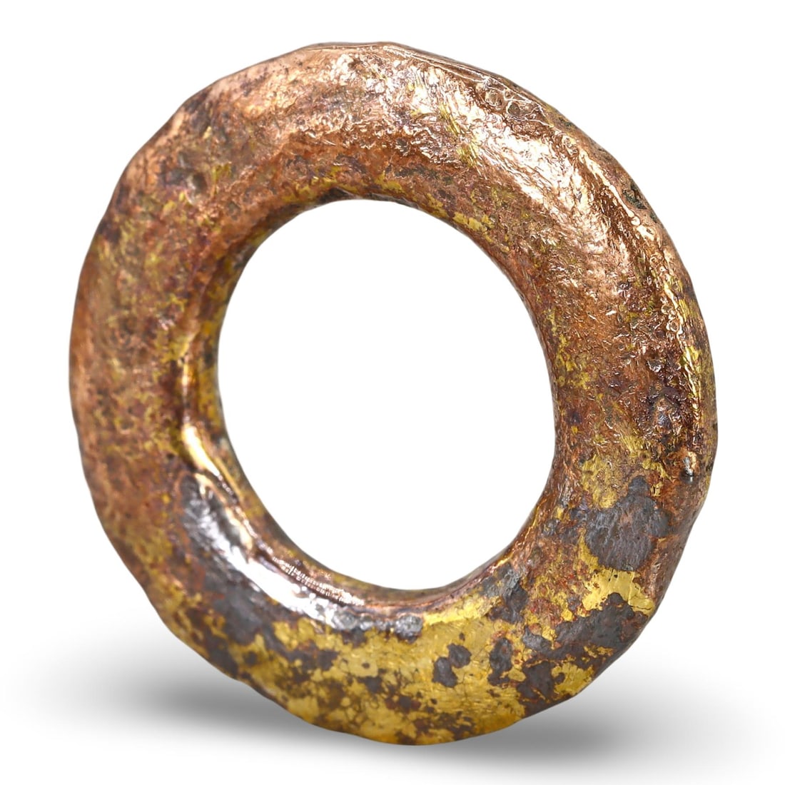 Authentic Ancient Medieval Viking / Celtic / Anglo-Saxon Bronze Ring, 11th-13th Century: Authentic Ancient Medieval Viking / Celtic / Anglo-Saxon Bronze Ring, 11th-13th Century