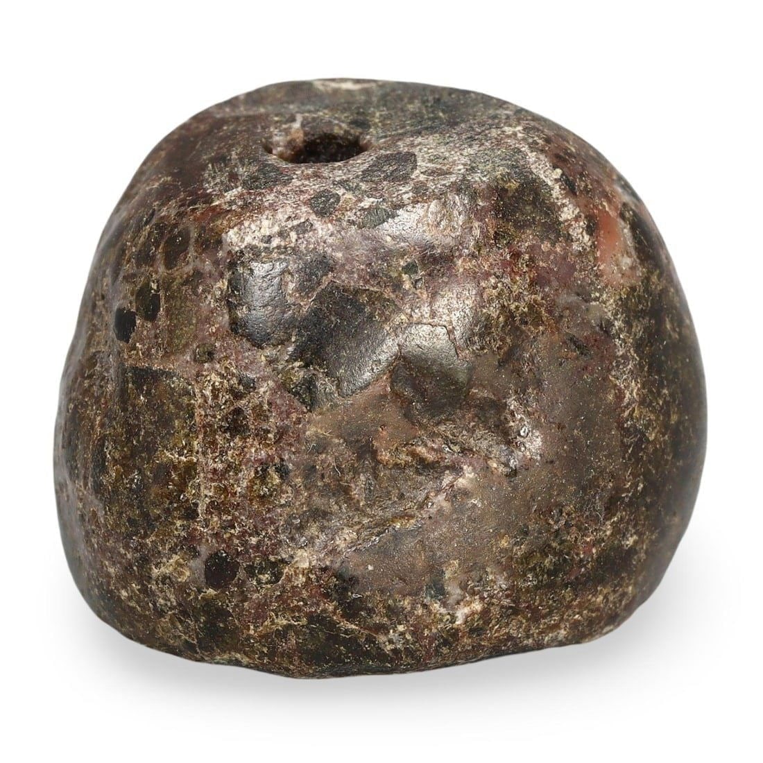 Ancient Mesopotamian Jasper Stone Weight, c. 3rd Millennium BCE: Ancient Mesopotamian Jasper Stone Weight, c. 3rd Millennium BCE
